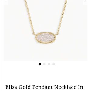 Kendra Scott Elisa Druzy Necklace